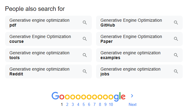 People Also Search For - Google